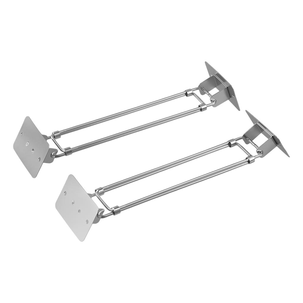 Long-Lasting Storage Solution Adjustable Fridge Bars Organize Refrigerator Bars Easy Installation Low-Temperature Resistance