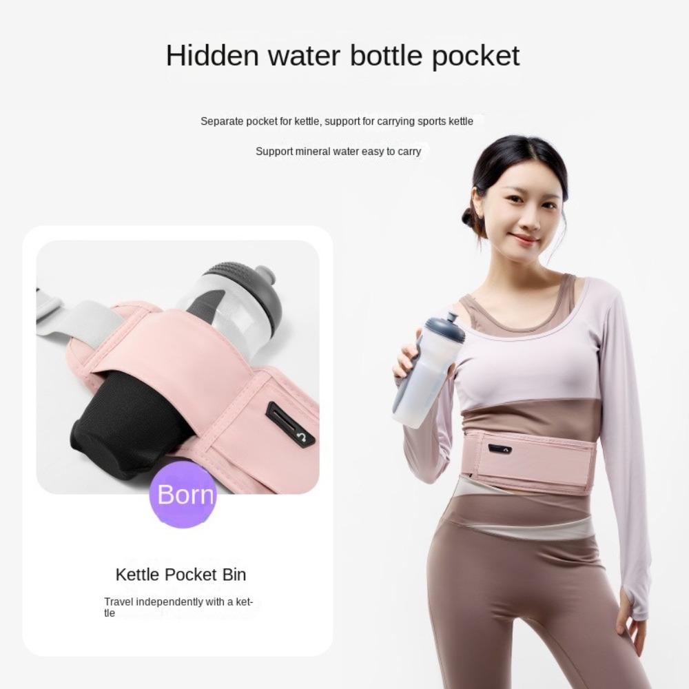 with Phone Holder Bottle Holder Running Belt Waterproof Waist Pack  for Men and Women