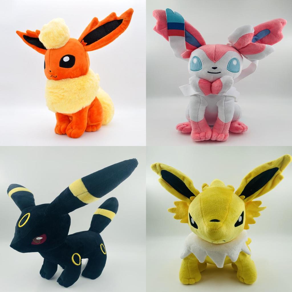Peluche Pokemon Eevee Cartone Animato Con Cotone PP Regalo per Collezionisti Per Bambini