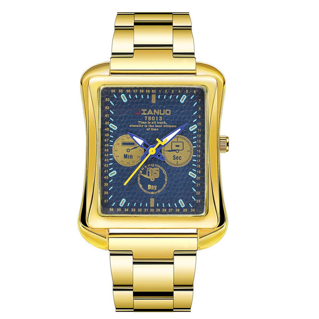 Men's  Luminous Running Alarm Clock Watch