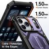 Military-Grade Drop-Proof Phone Case with Stand for Apple 17 Pro Max and 16 Pro Max