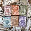 30 Sheets Basic Vintage Border Theme Base Stickers, Journal Collage Decor, Art DIY Background Material Stickers