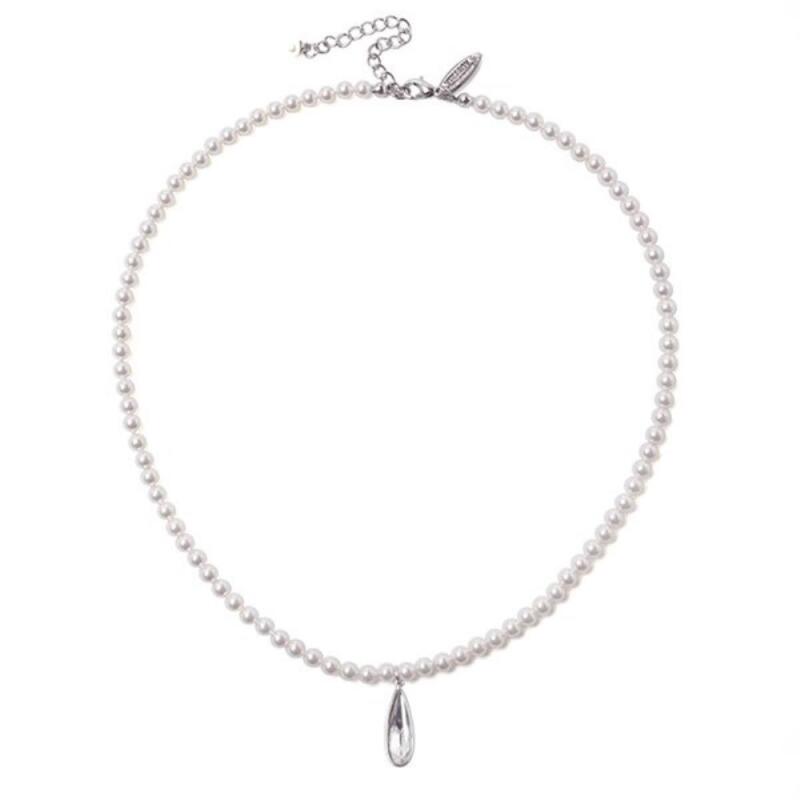 Suncream Pendant Women's Waterdrop Bead Pearl Crystal