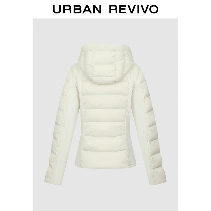 UR Women's Casual Hooded Drawstring Down Jacket