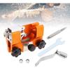 Hand Crank Chain Sharpener Set Multi-Function Chain Clamp Sharpener Handheld Grinding Tool