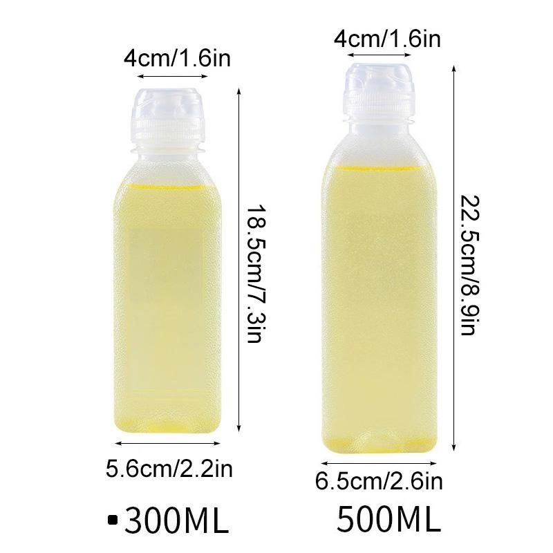 300/500ml Squeeze Bottles Kitchen Accessories Oil Spray Bottle BBQ Tools Soy Sauce Does Not Leak Vinegar Can