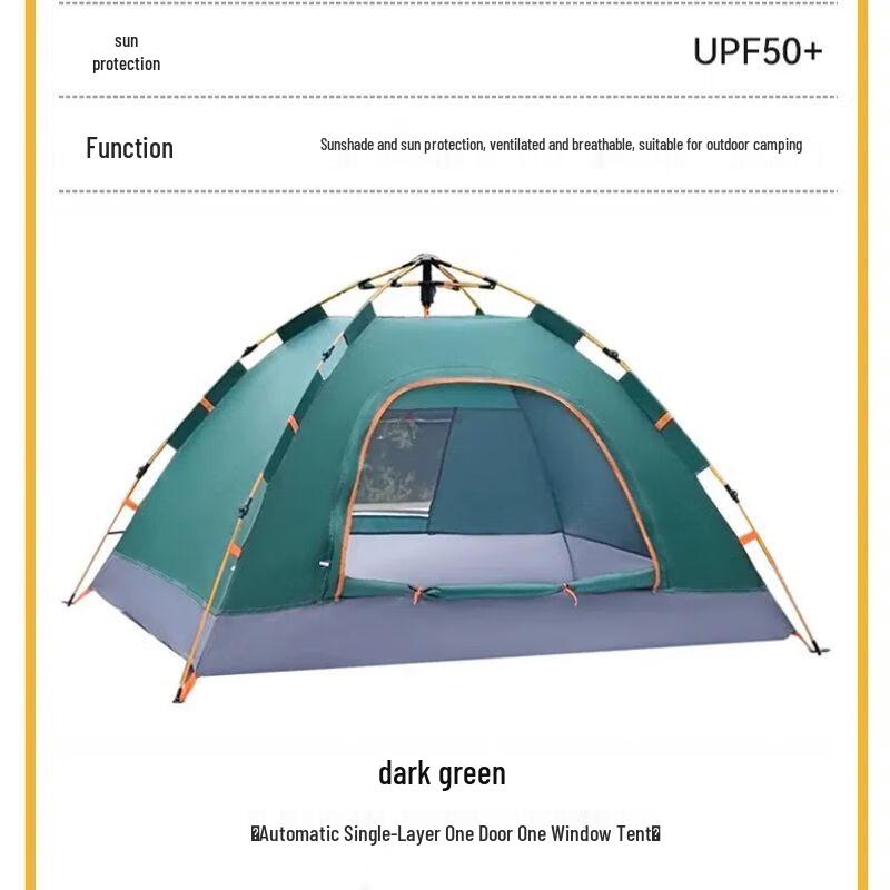 Double Layer Outdoor Camping Tent 2-3 Person