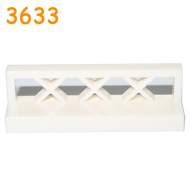 Non-Toxic Fence City Accessories Building Block Moc Part Railing Stair Barrier Ladder Guard Bar Castle Garden Farm Military Assemble Brick