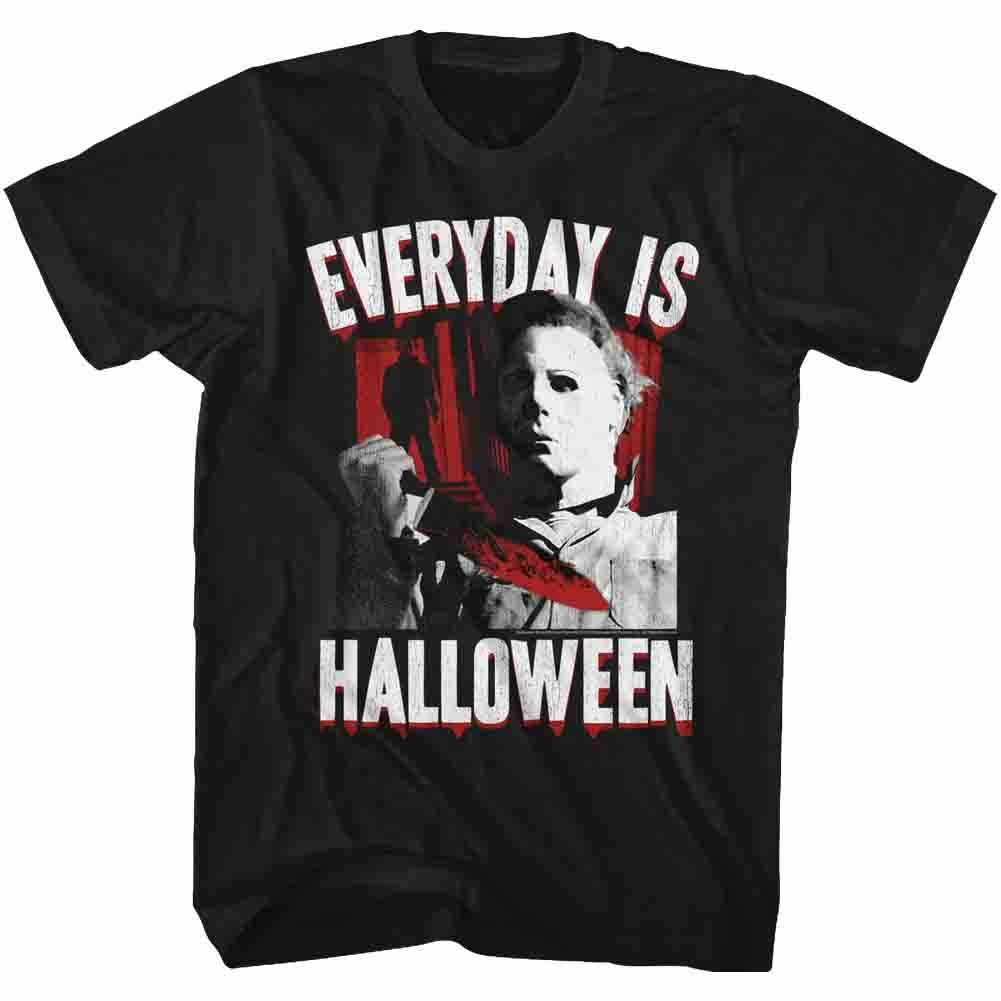 Halloween Everyday Black Adult T-Shirt S