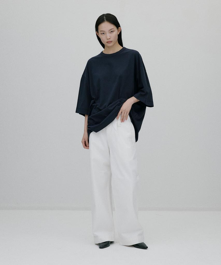 Sunjin Sarang Yurang Oversized T-Shirt [Navy]