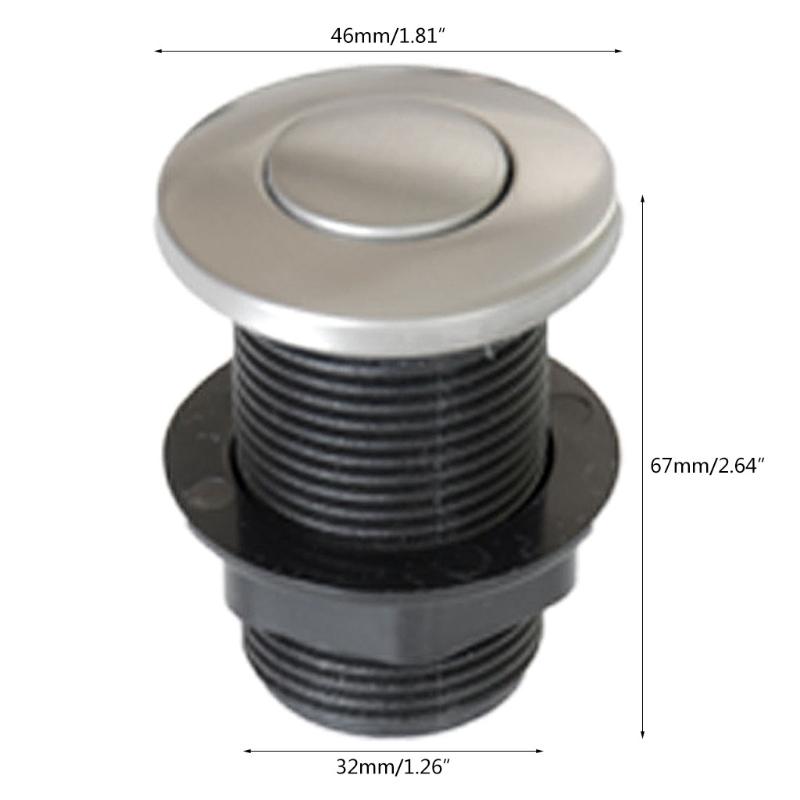 On Off Push Air Button Switch Jet Tool Set Pneumatic Air Pressure Switch Knob Bath Spa Tubing Kits For Home Tools