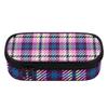 Pencil Pouch Large Capacity Smooth Zipper Durable 300D Polyester with Main Compartment Mesh Pocket and Pen Slots for Boys Girls