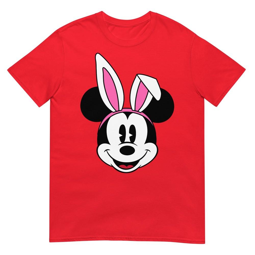 Amazon Essentials Mickey Mouse Spring Easter Bunny Ears TShirt S