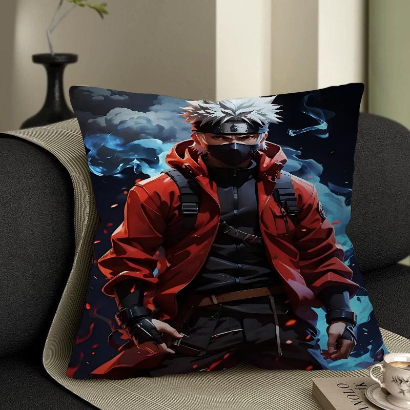 Hatake Kakashi Kuddfodral Tecknad Gåva Kuddfodral Sovrum Hem Soffa Stol Säte Dekor Kuddfodral