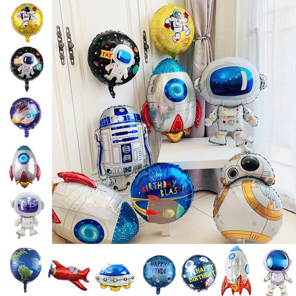 

Rocket Rocket Balloon Toy Thickened Universe Series Party Decor Children