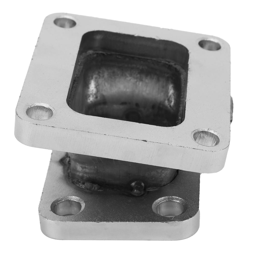 15 Degree Turbo Exhaust Manifold Flange Adapter for T3 to T4 Stainless Steel Accessory