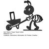 Fine Crafted Paper Towel Rack 3D Printed Ant Roll Holder, Decorative Figurine for Home Creative Tabletop Display Kitchen Decor Unique Living Room