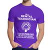 Man S O Neck Dental Technician Solve Problems Short Sleeve Popular Unisex 100 Cotton Top Tshirt