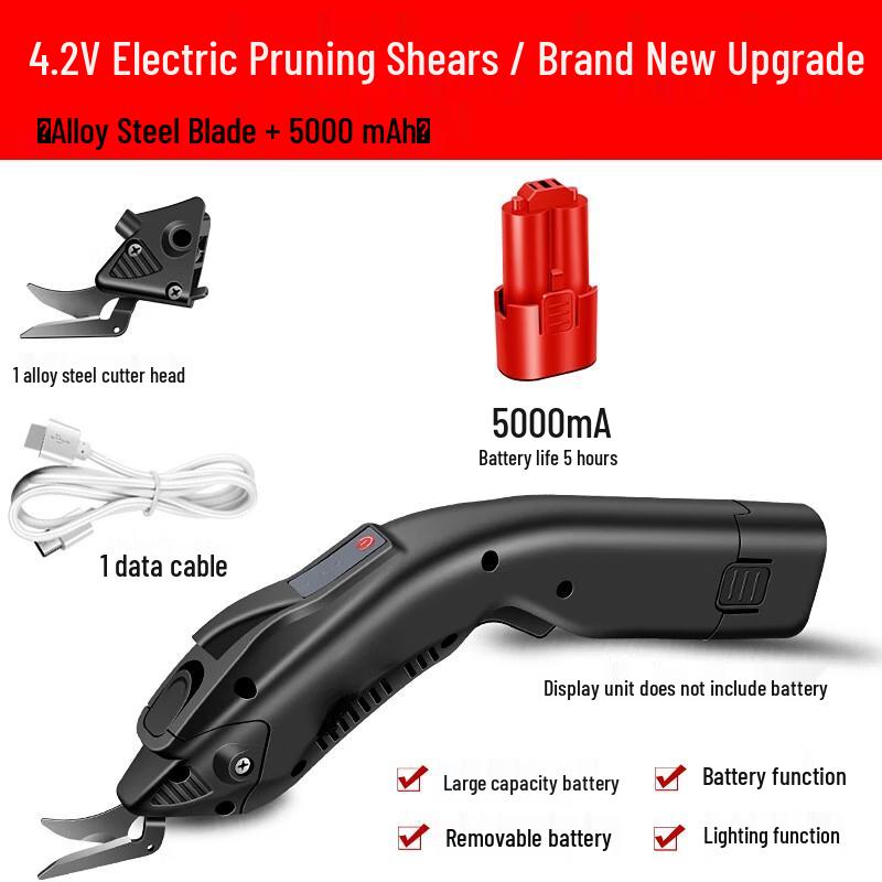 Cordless Electric Fabric & Leather Shears