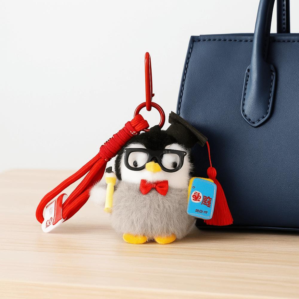 Collection Mini Penguin Plushie Doll PP Cotton Penguin Stuffed Toy Keychain Couple's Presents