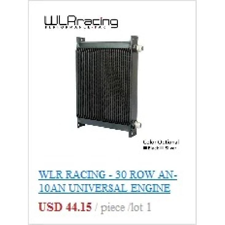 WLR - New British type Universal Engine Oil Cooler Mounting Bracket Kit 2mm Thickness Aluminum WLR-OCB01