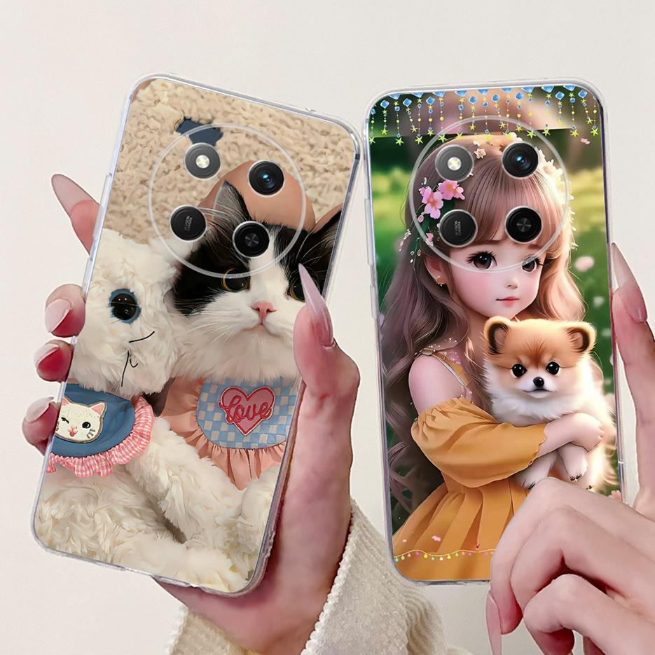For Honor X9C Case Magic 7 Lite BRP-NX1 New Luxury Painted Cover Soft Slim Phone Case For Honor Magic7 Lite HonorX9C Smart Shell
