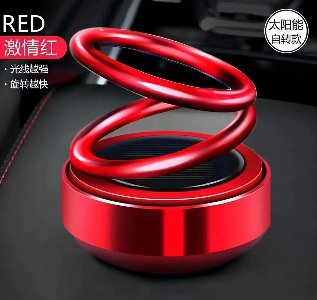 Solární osvěžovač vzduchu do auta Aromaterapie Sluneční světlo Energie Rotace Interiér Vůně Ornament Aroma Difuzér Palubní deska Parfém