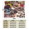 Ryan Gosling Collage Cozy Blanket  Funny Picnic Bedding Throws Couch Chair Flannel Bedspread Sofa Bed Cover