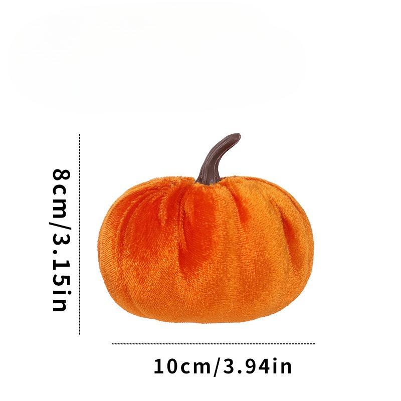 Halloween Decoration Item - Plush Imitation Pumpkin - Halloween Festive Accessory