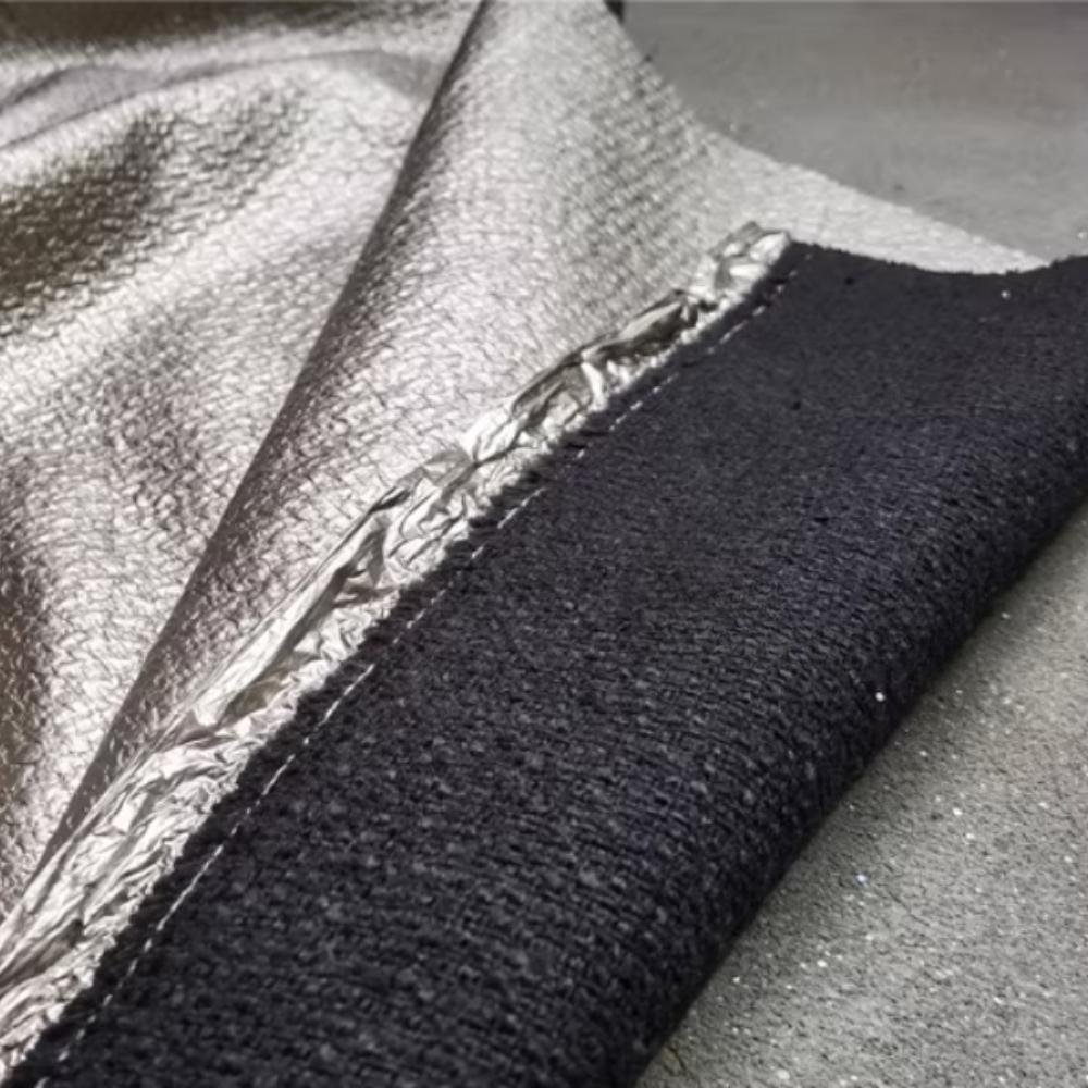 Waterproof Imitation Leather Fabric for Outerwear Clothing Designer Handmade Diy Sewing Material Cloth