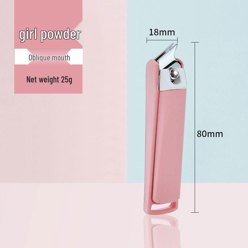 Large Anti-Splash Nail Clippers – Cute, High-End Nail Cutter for Nail Art