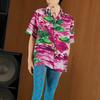 Gucci Love Parade SS22 Shirt Men's Rose Red 694124-ZAJSU-5953