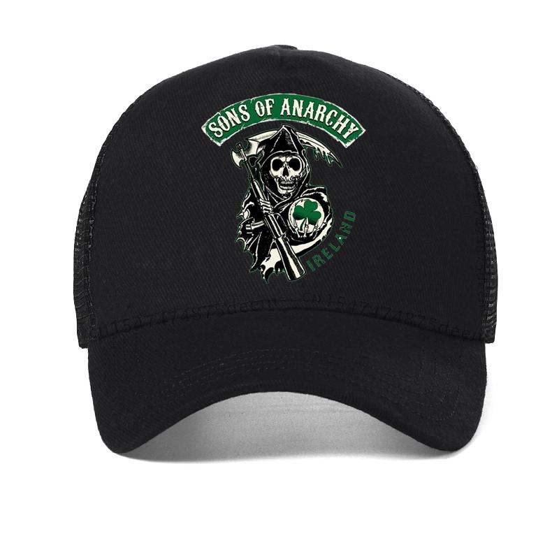 SAMCRO Baseball Cap SOA Sons of Anarchy Skull Casual Snapback Hat Fashion skull High Quality Racing Motorcycle Sport hat