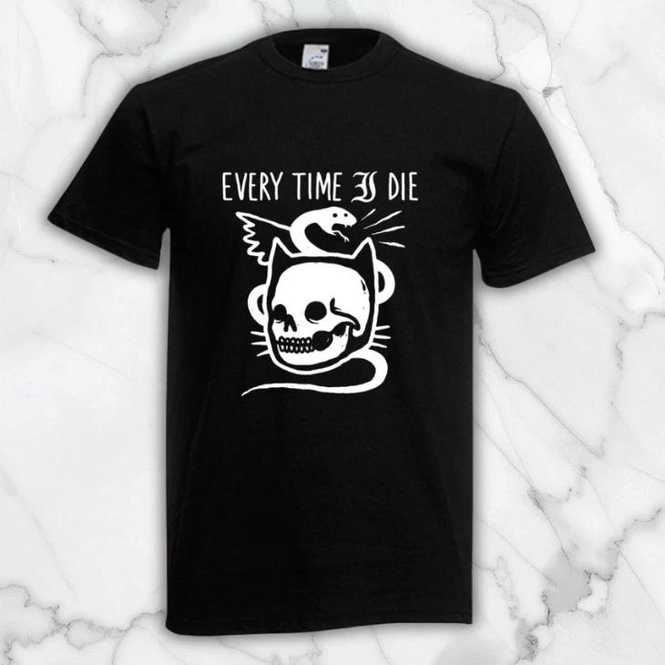 Every Time I Die Men s Black Graphic T Shirt Freeships XS