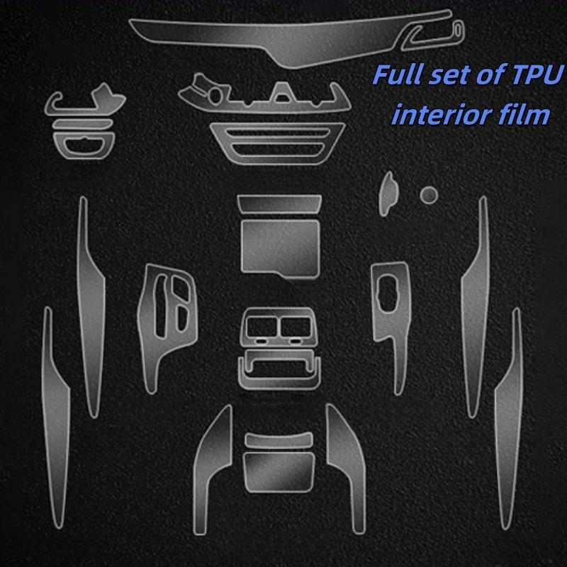 Car Central Control Navigation Panel Protective Film TPU For Haval H6 3rd Gen -2024 Car Interior Accessories