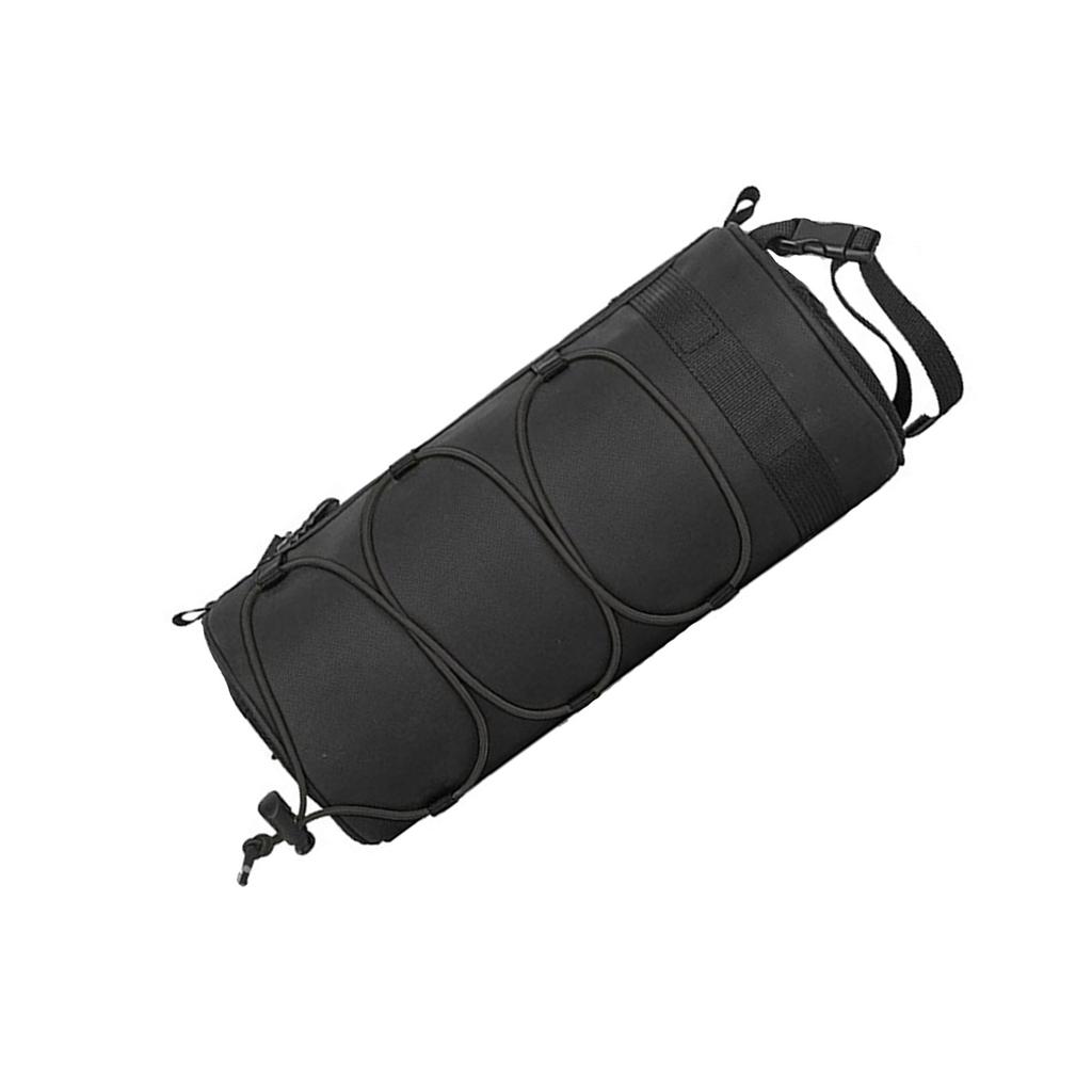 Durability Waterproofed Roll Top Handlebars Bag Dustproofed Cycling Pack Wet Gear Attachments for Road Bike