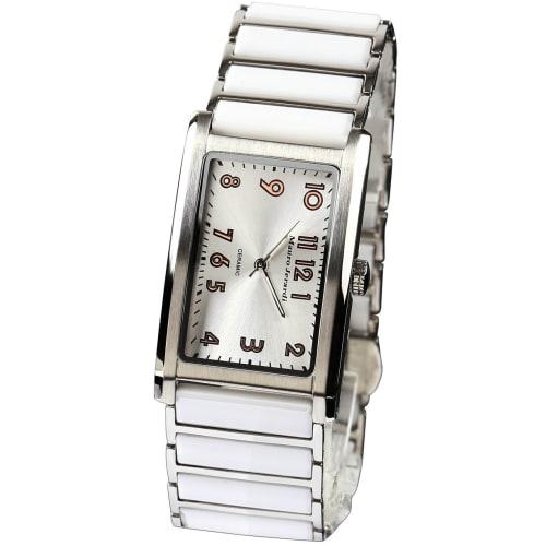 Mauro Geraldi Men's White Ceramic Watch MJ051-3, 3 Hands