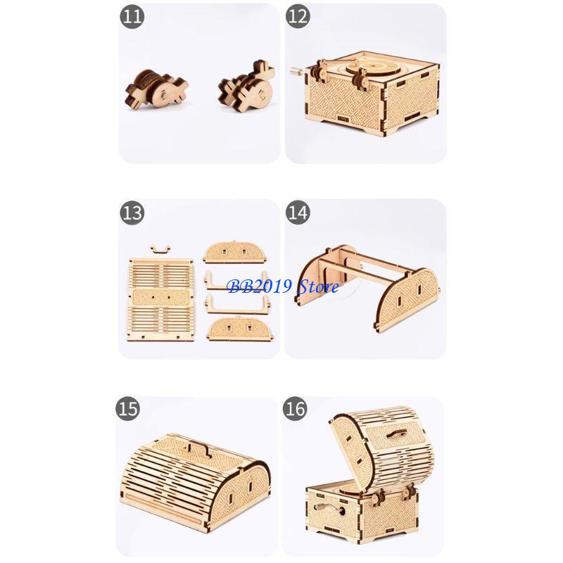 Q0Kb Kids Favourite Decorative Music Box Supplies For Age 3+ Kids/Adults