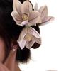 Elegant Orchids Hair Claw Clip for Women Teens with Secure Grip Perfect for Various Hairstyles and Theme Occasion
