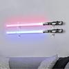 1 Pair Transparent Acrylic Lightsaber Stand Wall Mount Holders