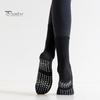 1 Paar Yoga-Socken mit rutschfestem Silikon-Greifer, atmungsaktiv, feuchtigkeitsableitend, professionelle Damen-Ballett-Tanz-Fitness-Pilates-Sport-Wadensocken