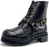 Wildwing Falcon Genuine Leather Motorcycle Size Thick Perfect for Walking Around Recommended for (WILDWING) Boots, Black, 23.5cm, Sole, Stylish, Town,