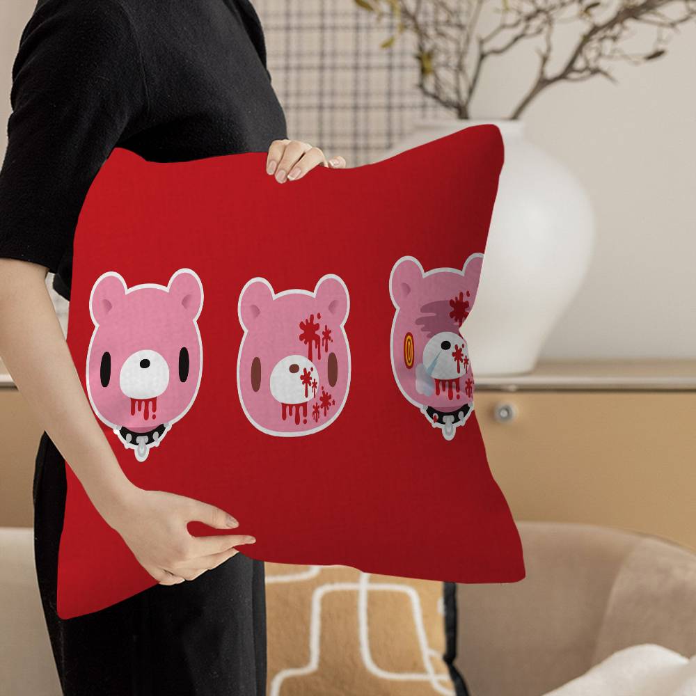 G-Gloomy B-Bear Pillow Gift Home Office Decoration Pillow Bedroom Sofa Car Cushion CoverPillow Case
