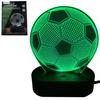 Night Lamp Ball Colors Gift for a Boy Footballer for Birthday Desk