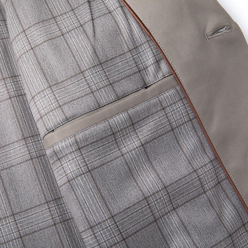 MONTAGUT Men's Silk Blend Mid-Length Casual Windbreaker