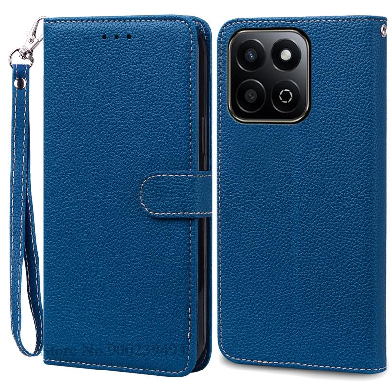 For Honor X7C Case Leather Flip Wallet Cover For Honor X7C Case Phone Covers For Honor X7 C Silicone Cover Coque Fundas Etui