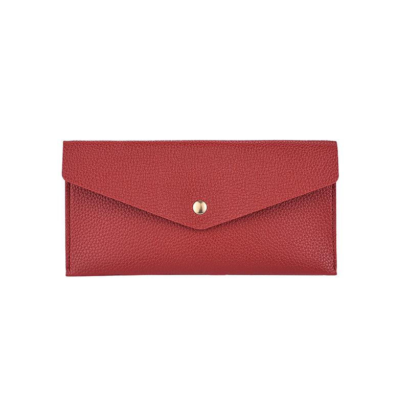 Unisex Long Wallet & Clutch: Large Capacity, Multifunctional Design with Zipper & Buckle
