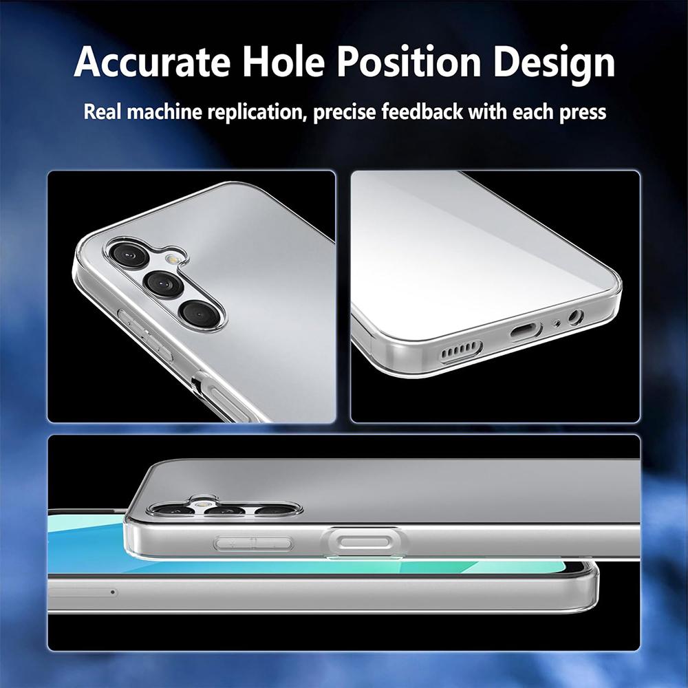 Ultra Thin Silicone Soft Case For Samsung Galaxy A06 A16 4g 5g Transparent Back Cover For A 16 06 Silica Gel Shell Shockproof