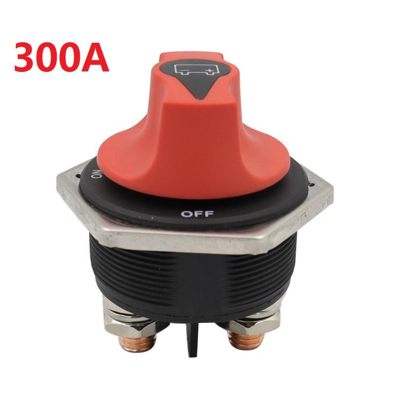 300A/200A/100A/50A Car Battery Switch Rotary Disconnect Power Cut Off Disconnecter Isolator For Auto Truck Motorcycle Boat RV