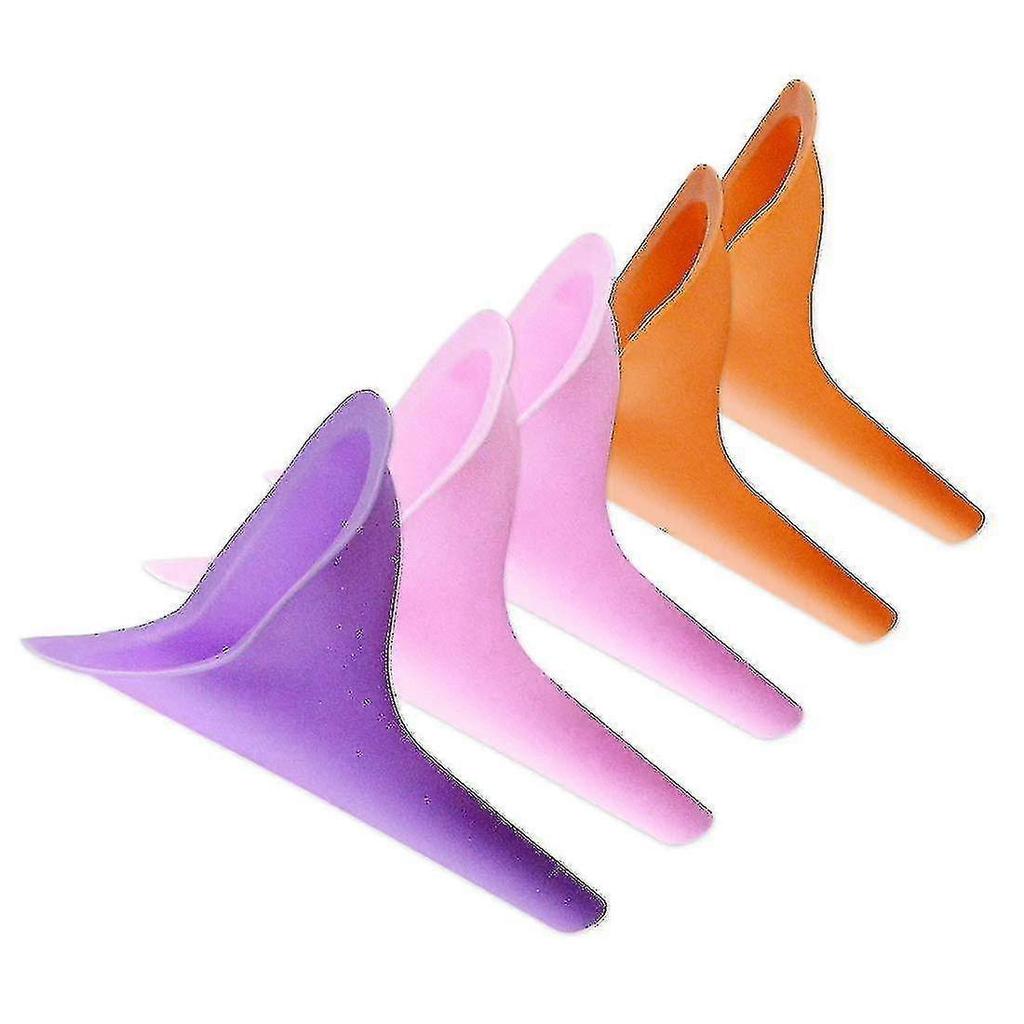 Female Urination Device, 5 Pcs Urinal Funnel For Women Reusable Standing Up Female Pee Funnel For Camping, Hiking